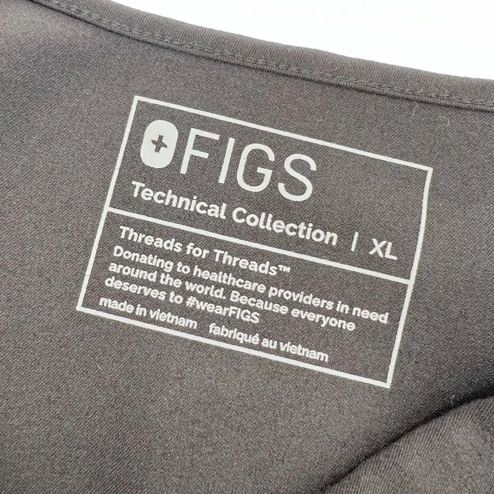 Figs Black Short Sleeve Women's Tee - Picture 5 of 6